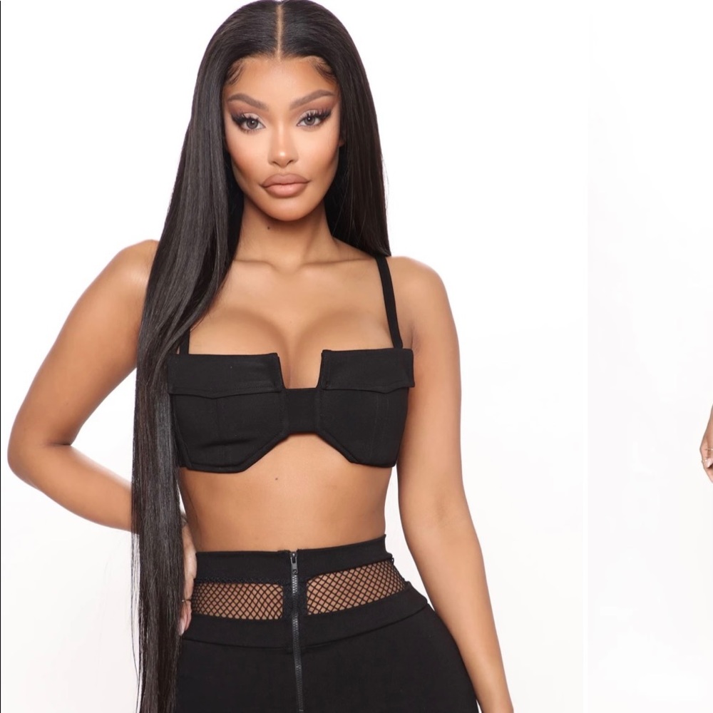 Black Bralette Top